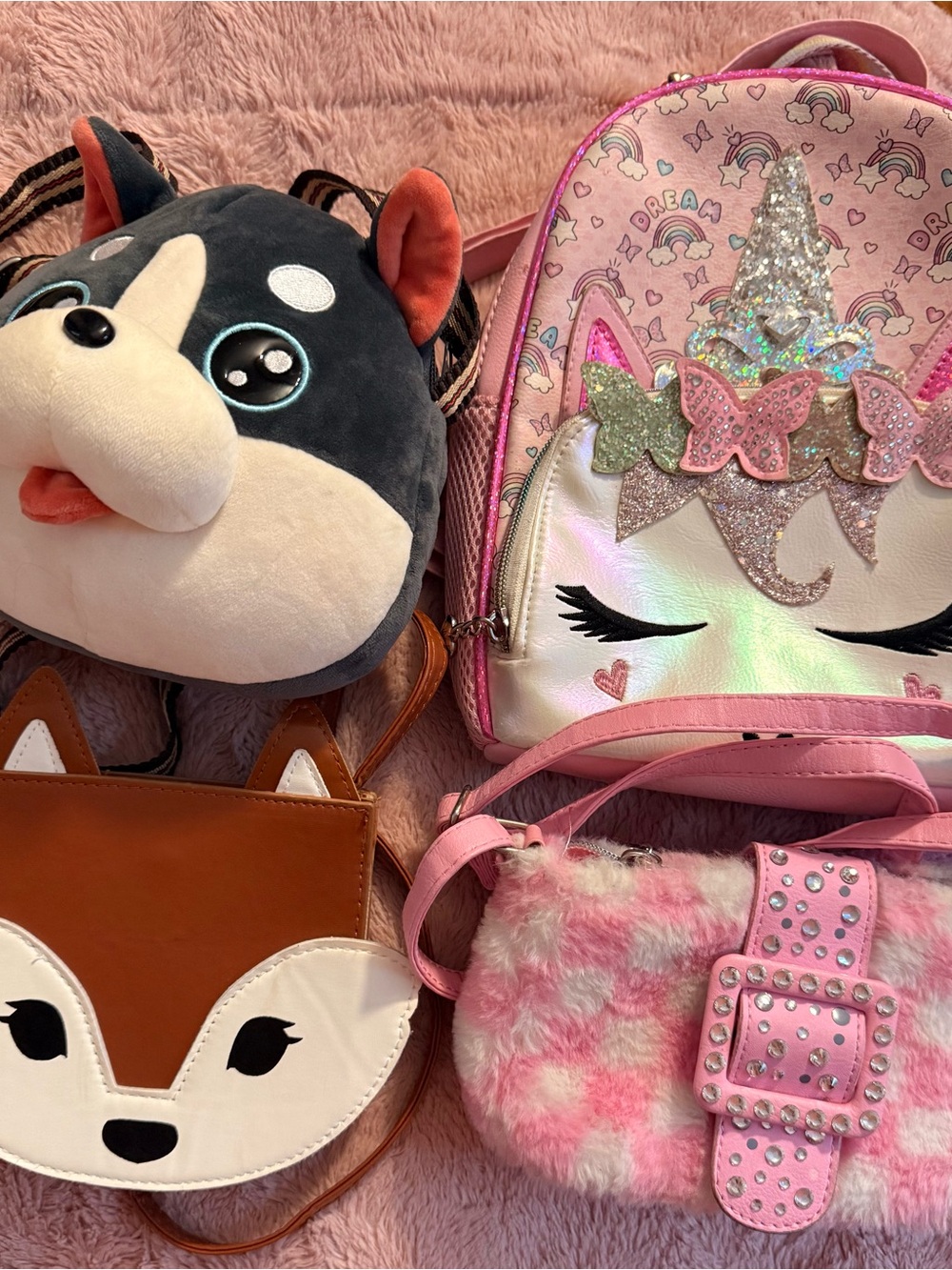 Girl bags and backpack